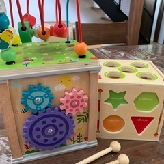 おもちゃ　型はめ　2個セットの画像