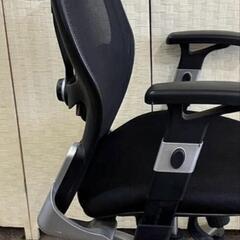 オフィスチェア　 デスクチェア メッシュ ブラック の画像