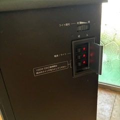 おしゃれな電子ヒーターの画像