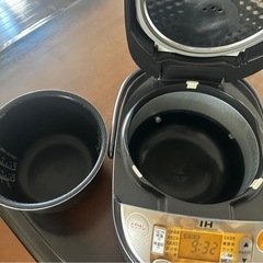 象印 炊飯器 IH式 5.5合ブラウンの画像