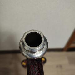【ジャンク】SAMSON ピストフレーム 黒の赤ラメの画像