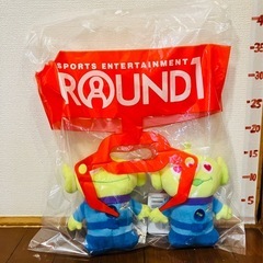 ♡未使用♡2体セット♡トイストーリー♡エイリアン♡リトルグリーンメン♡ぬいぐるみ♡クレーンゲーム♡UFOキャッチャー♡景品♡ラウンド1♡の画像