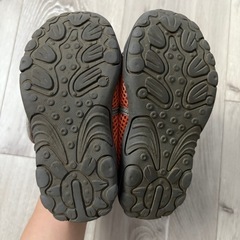 ブルーアズール BLUEU AZUR ウォーターシューズ　オレンジ　16cmの画像