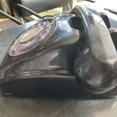 おしゃれな　電話機 600形A2  黒電話の画像