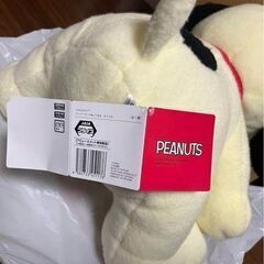 スヌーピー スーパーラージぬいぐるみもこふわの画像