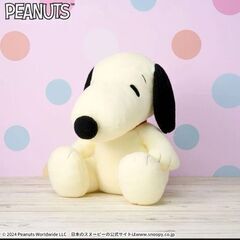 スヌーピー スーパーラージぬいぐるみもこふわの画像