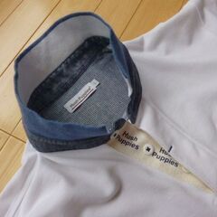 ★ハッシュパピー★Hush Puppies★ポロシャツ★ホワイト★Ｌ★の画像