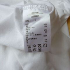★ハッシュパピー★Hush Puppies★ポロシャツ★ホワイト★Ｌ★の画像