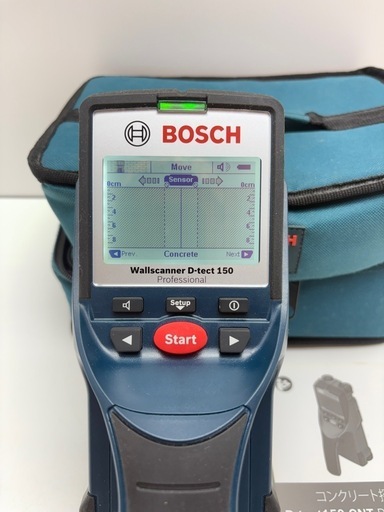 中古 ボッシュ BOSCH D-TECT150CNT 鉄筋探査機 コンクリート探知機