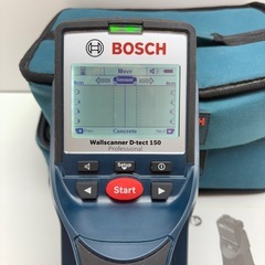 中古　ボッシュ BOSCH D-TECT150CNT 鉄筋探査機 コンクリート探知機 ウォールディテクタ　電動工具 DIY　精度未確認の為ジャンクの画像