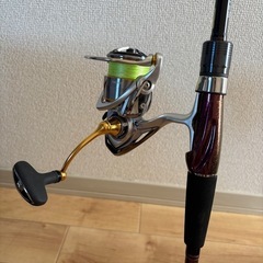 釣り引退 一つテンヤ 釣竿の画像