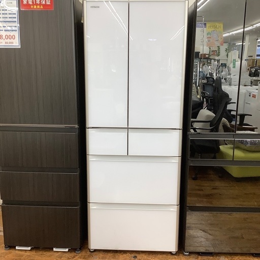 HITACHI 6ドア冷蔵庫のご紹介です