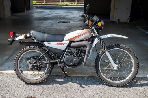 絶好調！YAMAHA DT125 2NO 1978年式 貴重な旧車2サイクル ２スト屋根付き車庫保管 確認動画あり！直接引き取り大歓迎