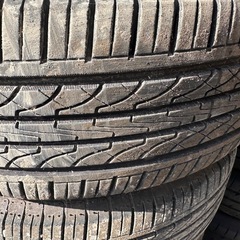 トヨタ　エスティマ　純正　ホイールタイヤセット　4本　タイヤサイズ215/60R17 の画像