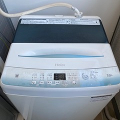 ハイアール　洗濯機の画像