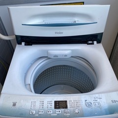 ハイアール　洗濯機の画像