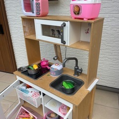 イケヤのおままごとセットの画像