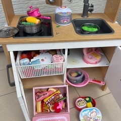 イケヤのおままごとセットの画像