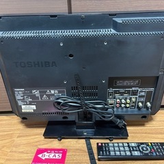 TOSHIBA 19インチTVの画像