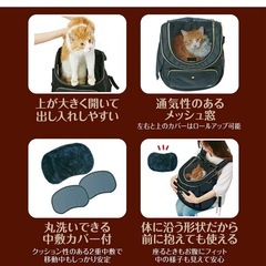 ペットキャリーバッグの画像
