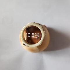シカ角リング　10.5号②の画像