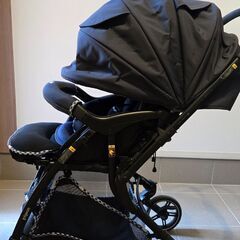 【美品】ベビーカー　A形　ピジョン　pigeon　ランフィ　リノン　RA8L　Runfee Lino'nの画像