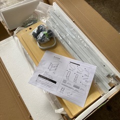 値下げ品 側面棚板2枚なし　MASTLU パソコンラック pcワゴン パソコンワゴン 幅60×奥行30cm 棚板高さ調節可能 プリンター台 キャスター付き 木製 多用途の画像