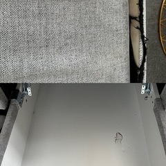ニトリ  ソファベッド※汚れありの画像