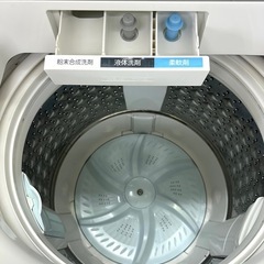 【極美品】TOSHIBA洗濯機 7kg 2019年製 の画像