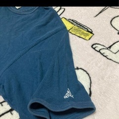 ⑦adidas 蹴球情熱 Tシャツ 1999年製 ネイビーの画像