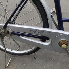 【売約済】24インチ 🚲 中古 自転車 8,480円 🔑鍵新品 💡ライト付 新規防犯登録料コミ 837の画像
