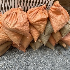 砂利(土嚢充填)　残土　30kg×約21個の画像