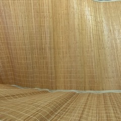 竹のラグの画像