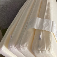四つ折り　ウレタン　マットレス　シングル　寝具　布団の画像