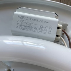 NEC FBA31 L U12蛍光灯安定器　照明の画像