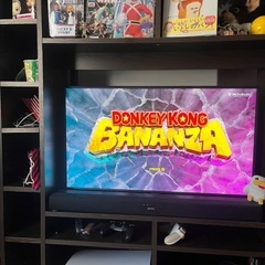 テレビ　テレビ台　セットの画像