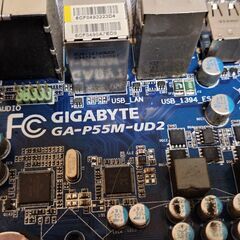 GA-P55M  lga1156 マザーボード　i5 760　の画像
