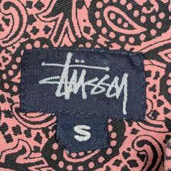 90s USA製old stussy ステューシーペイズリー柄ボタンダウンシャツの画像