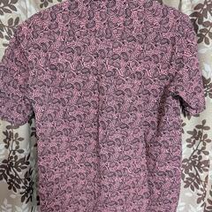 90s USA製old stussy ステューシーペイズリー柄ボタンダウンシャツの画像