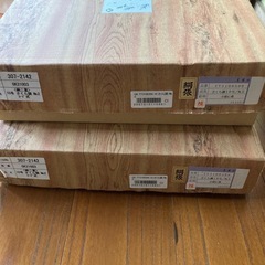 盆提燈　岐阜ちょうちん　1対2箱　木製　高級盆提燈の画像