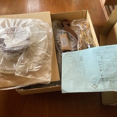 盆提燈　岐阜ちょうちん　1対2箱　木製　高級盆提燈の画像