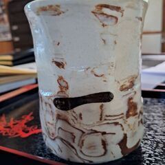 寿司屋（一念寿司）の湯呑みの画像