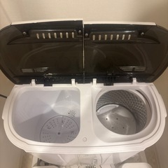 小型二槽式洗濯機　完動品の画像