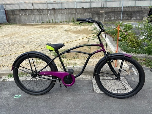ビーチクルーザー RAINBOW CRUISER 26 Men's Black Components | 神戸元町BEFLAT