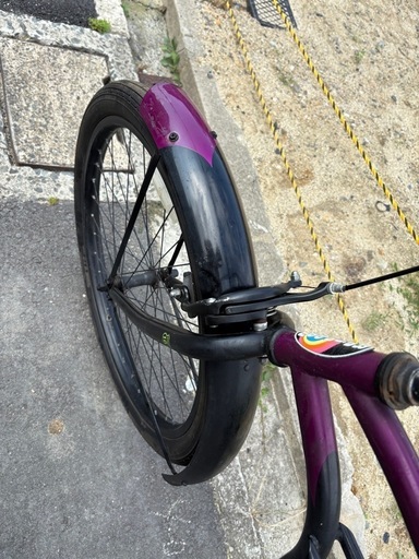 お話中】rainbow ビーチクルーザー ジョーカー色