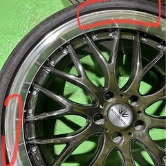 21インチ　ロクサーニ 9j＋38 4本セット  　トーヨータイヤの画像