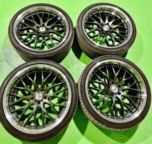 21インチ　ロクサーニ 9j＋38 4本セット  　トーヨータイヤ