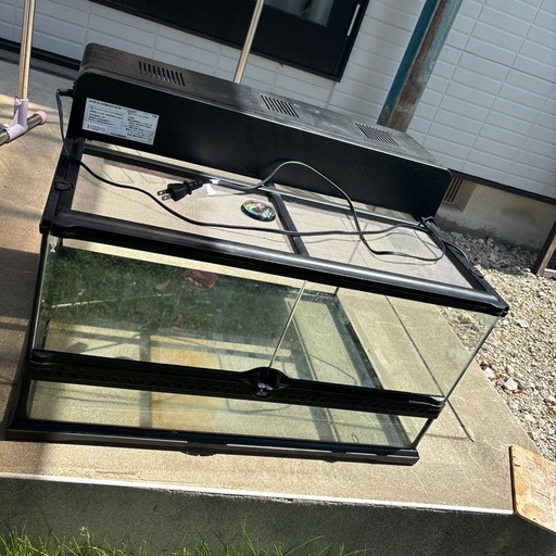 水槽　 グラステラリウム6030 カメ　トカゲ　両生類飼育　GEX