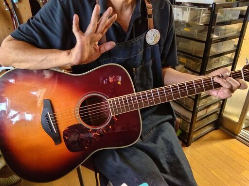 ❤️弦高調整済！❤️ネックリペア&塗装済！YAMAHA ヤマハ FG-720S ヤマハ - ❤️弦高調整済！❤️ネックリペア&塗装済！YAMAHA