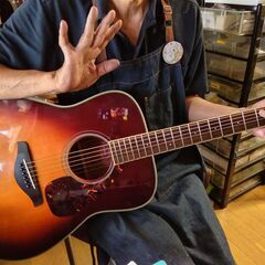 ❤️弦高調整済！❤️ネックリペア&塗装済！YAMAHA ヤマハ FG-720Sの画像